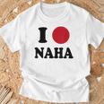 I Love Naha 那覇大好き Tシャツ 高齢者への贈り物