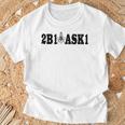 Masonic 2B1ask1 正方形とコンパス フリーメイソン Tシャツ 高齢者への贈り物