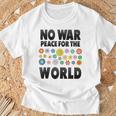 No Guerra Paz Antiguerra No Guerra In Mangas Camiseta unisex Regalos para ancianos