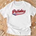 Puñeta プエルトリコ プエルトリコ 国旗 面白い 男性 女性 言葉 Tシャツ 高齢者への贈り物