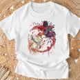 Rooster Cock Fight Chicken ノベルティ ファーマーズギフト Tシャツ 高齢者への贈り物
