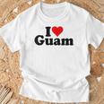 アイラブハートグアムグアマニアンプライド Tシャツ 高齢者への贈り物