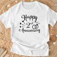 カップル2周年記念プレゼント クールな2周年記念 Tシャツ 高齢者への贈り物
