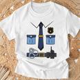 子供の男性の女性の警察官の衣装 Tシャツ 高齢者への贈り物