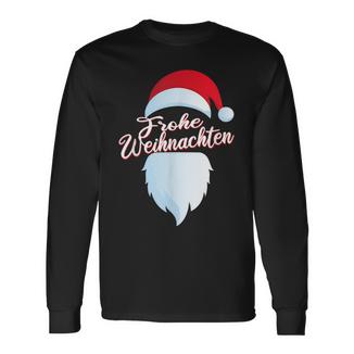 Frohe Weihnachten Christmas Xmas Weihnacht Langarmshirts - Seseable