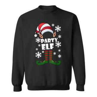 Party Elf Partnerlook Elfen Weihnachten Ugly Christmas Sweatshirt - Seseable
