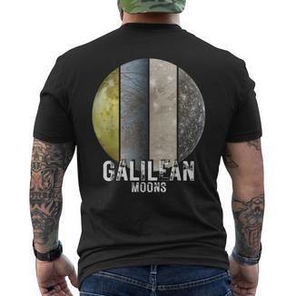 Astronomiepatiale Duystèmeolaire De Jupiter Des Lunes Galiléennes T-shirt imprimé au dos - Cadeauxyz