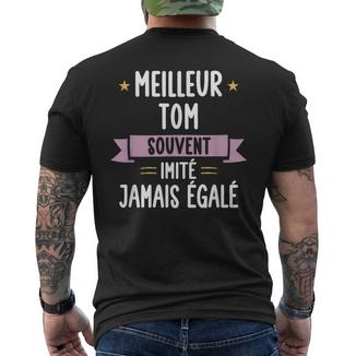 Cadeau Homme Unique Humour Prénom Personnalisé Tom T-shirt imprimé au dos - Cadeauxyz