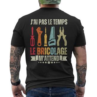 Homme Idée Cadeau Homme Bricoleur Original Pour Papa Bricoleur T-shirt imprimé au dos - Cadeauxyz