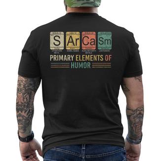 Humour Noircientifique Cadeau Chemistrearcasme Manche Mi Longue T-shirt imprimé au dos - Cadeauxyz