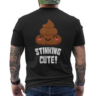 Le Personnage De La Crotte Puante T-shirt imprimé au dos - Cadeauxyz
