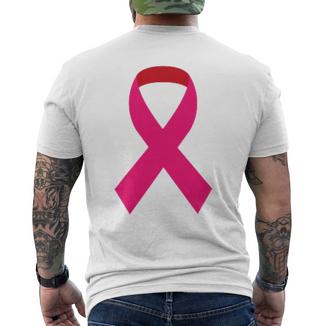 Octobre Rose 2025 Ruban Roseensibilisation Cancer Duein T-shirt imprimé au dos - Cadeauxyz