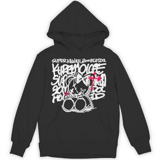 【クレイジー・オリー】Super Kawaii Zombie Idol 黒 パーカー - Kawaiitshirt