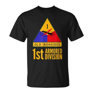 1ª División Blindada Ejército Estados Unidos Militar Camiseta unisex - Regaloses
