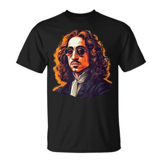 Baruchpinoza Avec Lunettes Deoleil T-Shirt - Cadeauxyz