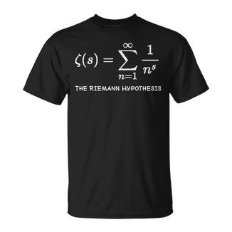 Cool The Riemann Hipótesis Divertida Maestro De Matemáticas Pregunta Dura Camiseta unisex - Regaloses