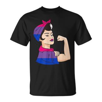 Drapeau Bisexuel Lgbtq Pour Forte Bisexualité Fierté Bisexuelle T-Shirt - Cadeauxyz