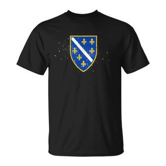 Emblema De Bosnia Para Todos Bosnia Camiseta unisex - Regaloses