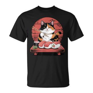 Gatoushi Japonés Kawaiiushi Gato Amante Camiseta unisex - Regaloses