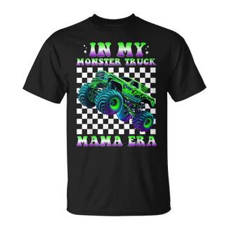 Groovy In My Monster Truck Mama Era Monster Truck Mom T-Shirt - Monsterry