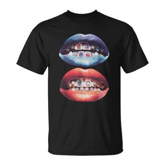 Haut D'étéintage Années 2000 Pour Motif Lèvres T-Shirt - Cadeauxyz
