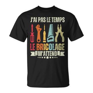 Homme Idée Cadeau Homme Bricoleur Original Pour Papa Bricoleur T-Shirt - Cadeauxyz