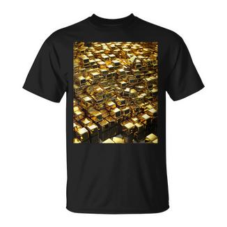 Lingots D'or Ruéeers L'or L'argent Et La Richesse T-Shirt - Cadeauxyz