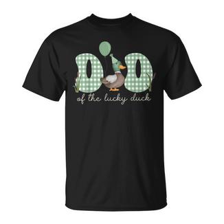 Mom & Dad Of The Lucky Duck 1St Birthday Mommy And Me Duck P T-Shirt - Thegiftio
