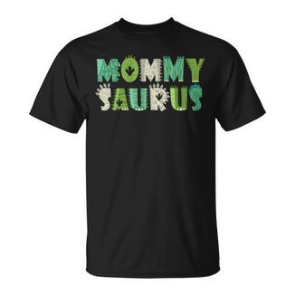 Mommysaurus T Rex Dinosaur Mommy Saurus Mom Family Matching T-Shirt - Monsterry