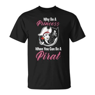 Princesse Ou Pirate S Audacieusesur Un Bateau De Pirate T-Shirt - Cadeauxyz