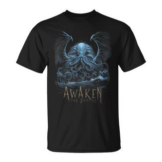 Réveillez Les Profondeurs T-Shirt - Cadeauxyz