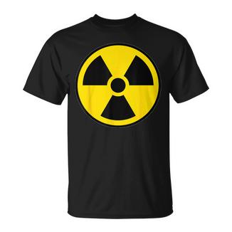 Símbolo De Peligro De Radiación Biohazard Nuclear Camiseta unisex - Regaloses