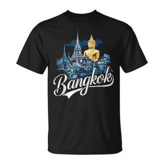 Souvenirintage De La Culture De Bangkok City Thaïlande Asie T-Shirt - Cadeauxyz