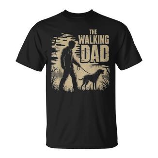 Uomo The Walking Dad Per Festa Del Papà Gassi Camminare E Cani Papà Maglietta - Novitaregali