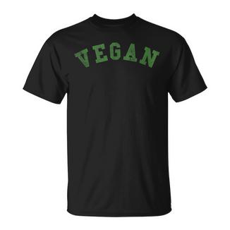 Vegana Con Textoerde Envejecido Para Hombres Y Es In Mangas Camiseta unisex - Regaloses