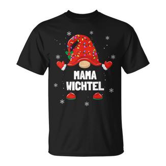 Weihnachten Mama Wichtel Gnom Weihnachtswichtel T-Shirt - Seseable