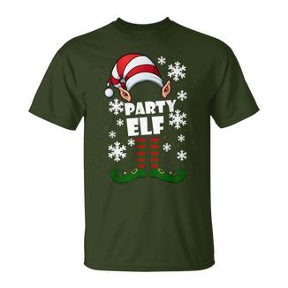 Party Elf Partnerlook Elfen Weihnachten Ugly Christmas T-Shirt - Seseable