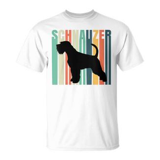 Minichnauzer Perro Retrochnauzer Cuello Camiseta unisex - Regaloses