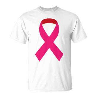 Octobre Rose 2025 Ruban Roseensibilisation Cancer Duein T-Shirt - Cadeauxyz