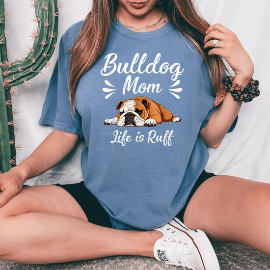 short dress for beach wedding English Bulldog Cute Funny Watercolor 4 Vinyl Sticker